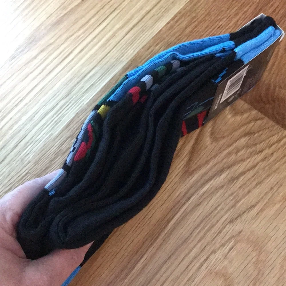 New Hyp 2pk STAR WARS Boba Fett Casual Crew Socks NWT